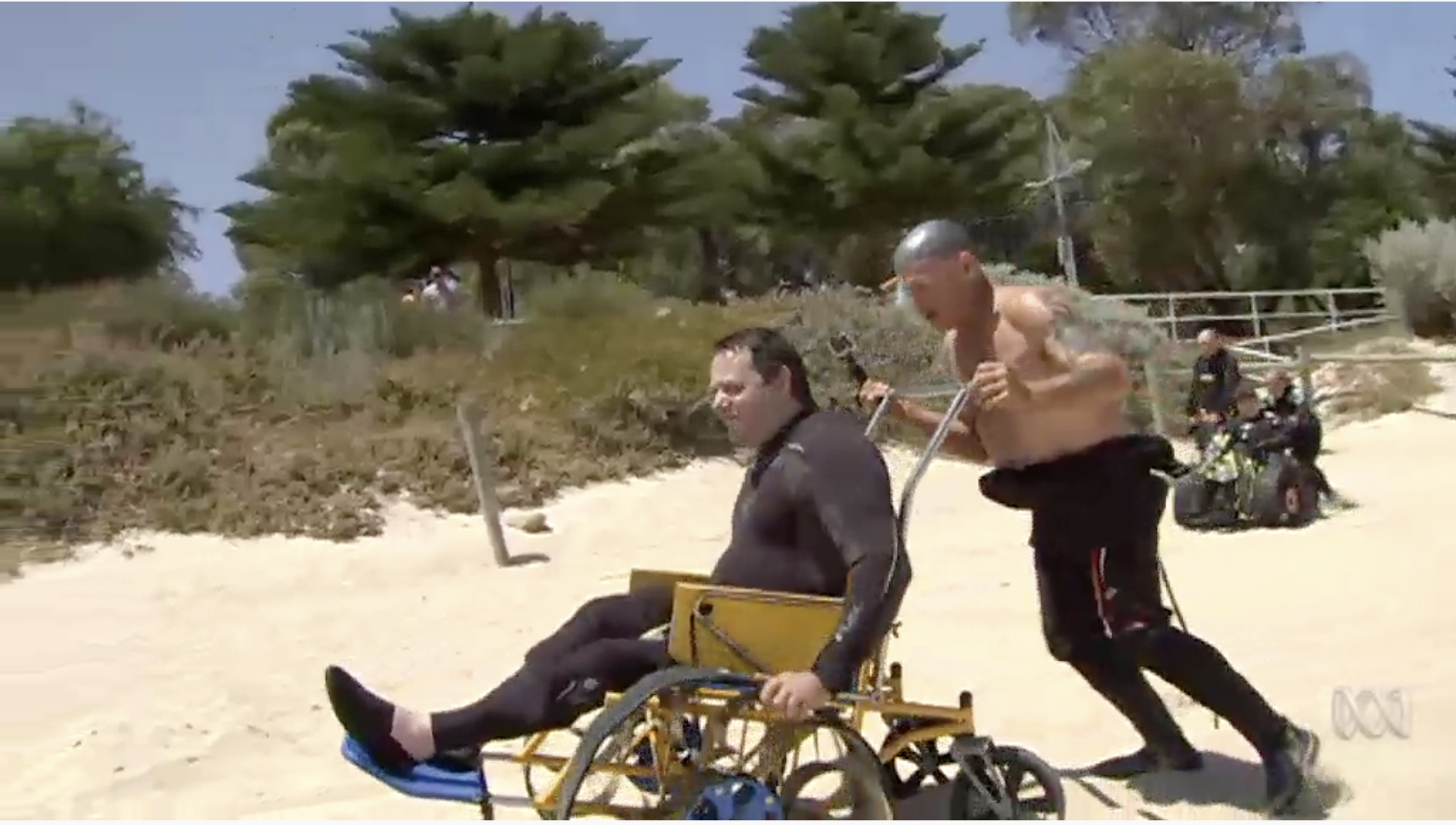 home made beach assistive technology research