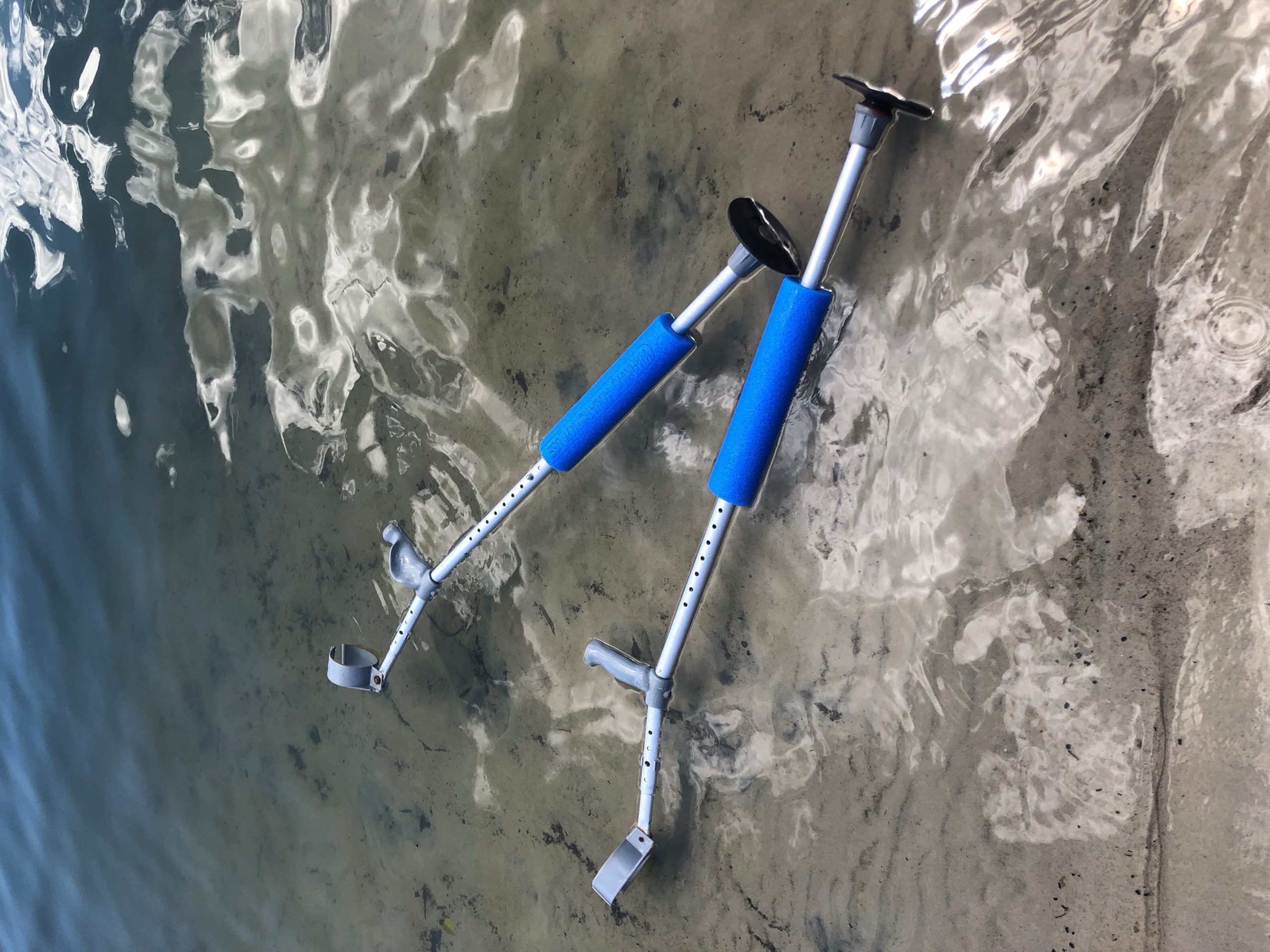 homemade beach assistive technology
